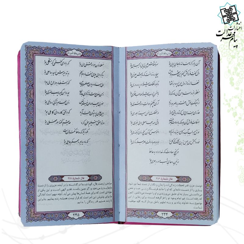 دیوان حافظ پالتویی چرم با ساک طرح مقبره