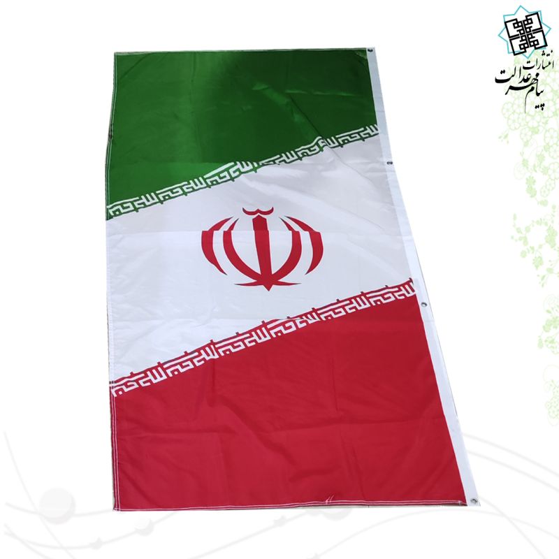پرچم ایران سامورایی (1 * 2) ساتن