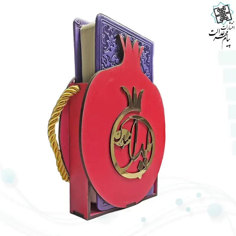 حافظ پالتویی چرم با ساک طرح انار