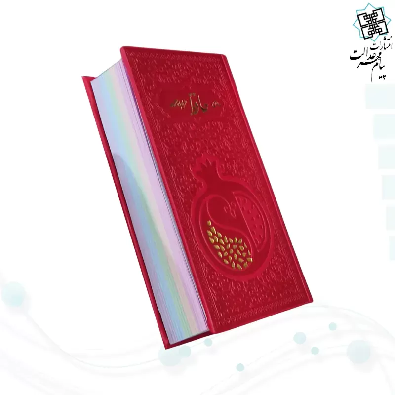 حافظ پالتویی داخل رنگی چرم با دونه انار