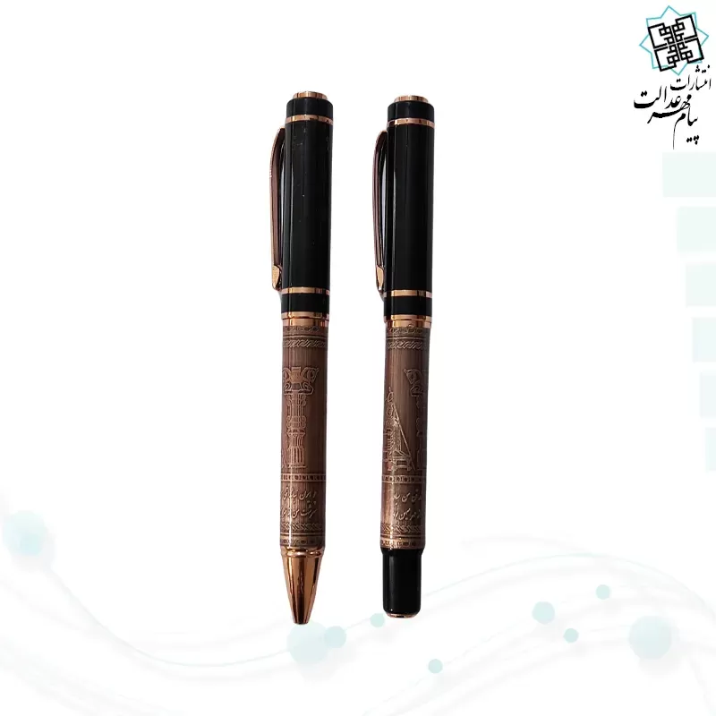 خیام وزیری مصور چرم با خودکار و روان نویس طرحدار